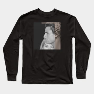 Charlize Theron and Tom Cruise X Bust Of Napoleon, by Antonio Canova Long Sleeve T-Shirt